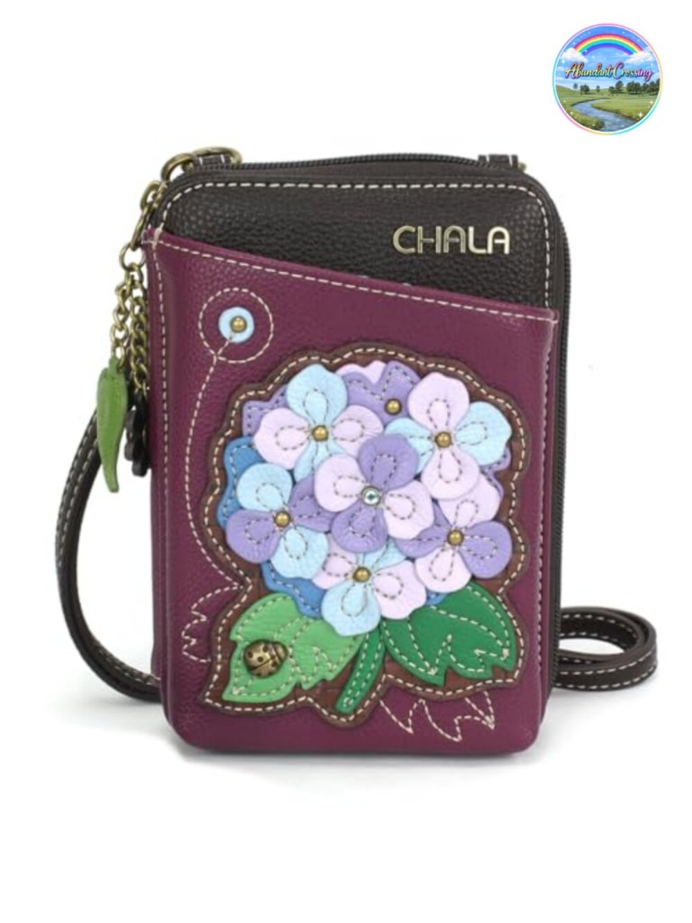 CHALA Wallet Crossbody Cell Phone Purse - Women Faux Leather Multicolor Handbag